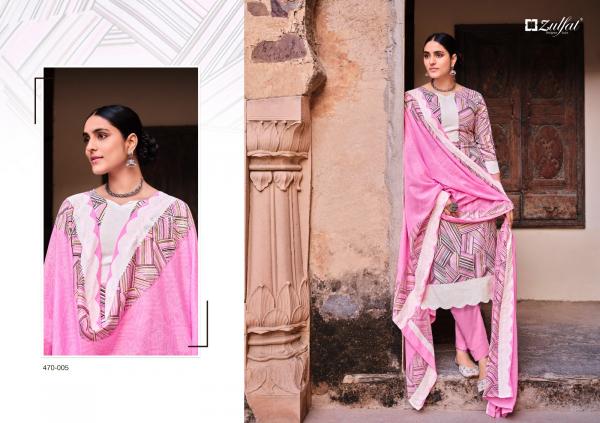 Zulfat Dinaaz Exclusive Cotton Designer Dress Material Collection